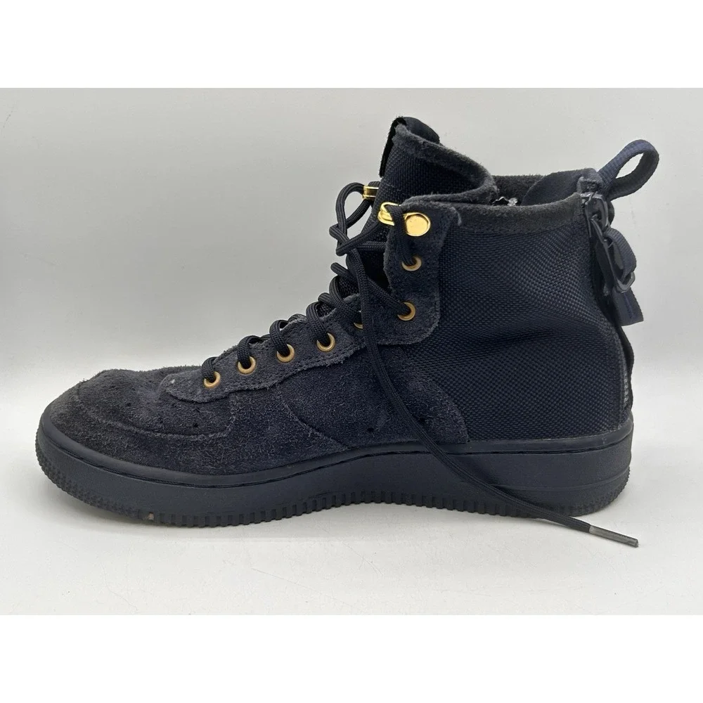 Nike SF AF1 Air Force One Mid (GS) Youth Navy‎ Blue Shoes Size US 7Y AJ0424-400